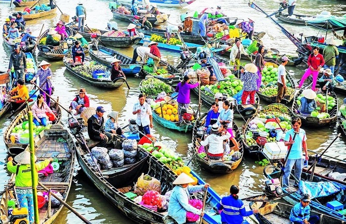 địa điểm check in ở An Giang-cho noi long xuyen