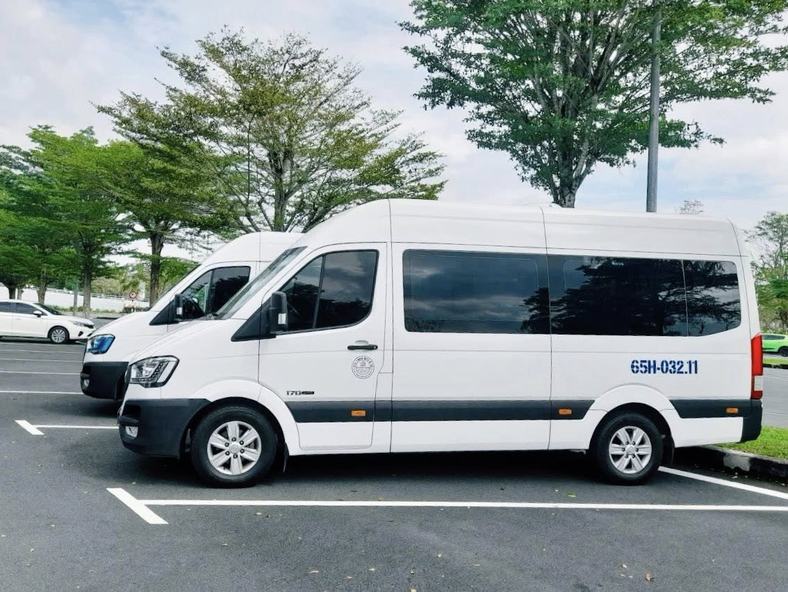 Cho thuê xe 16 chỗ chạy cho sự kiện tại Cần Thơ giá rẻ, đúng giờ